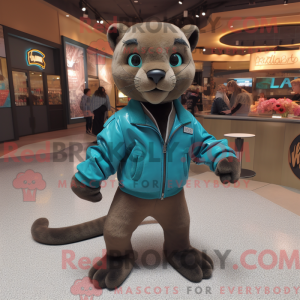Mascot karakter van een...