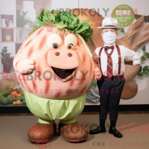 Mascottefiguur van een...