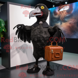 Mascot character of a Black...