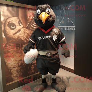 Mascot character of a Black...