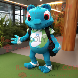 Mascot character of a...