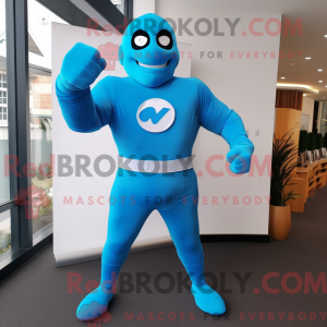 Maskot postava nebesky...