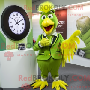 Mascot character of a Lime...