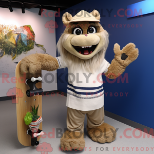 Personnage mascotte d un...