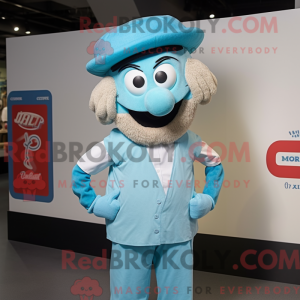 Personnage mascotte d un...