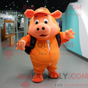 Mascot character of a...