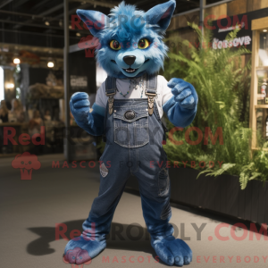 Postava maskota Blue Lynx...