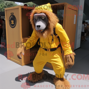 Mascot character of a...