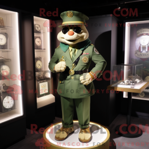 Mascottefiguur van een...