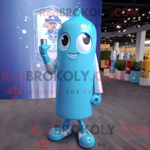 Mascot karakter van een...
