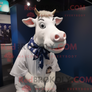 Mascot character of a Zebu...