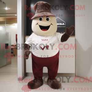 Personagem de máscara de um...