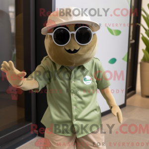 Personnage mascotte d Olive...