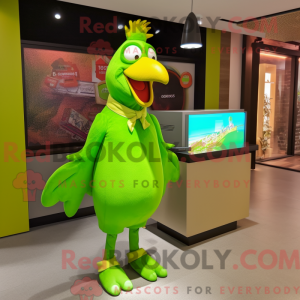 Mascot karakter van een...