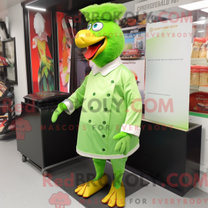 Maskot karakter af en...
