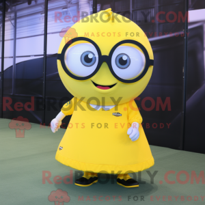Mascot character of a Lemon...