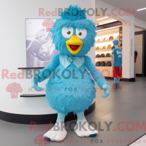 Mascot karakter van een...