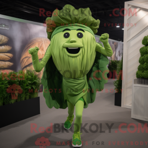 Mascot karakter van een...