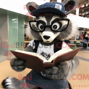 Maskottchen eines schwarzen...