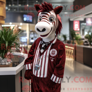 Mascot character of a...