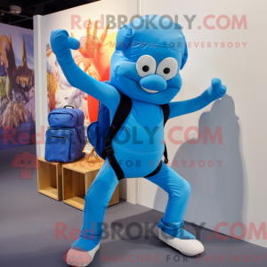 Postava maskota Sky Blue...
