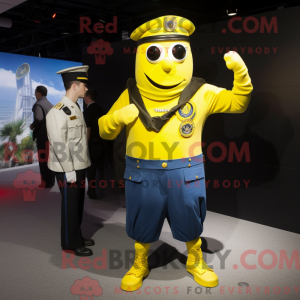Mascot character of a Lemon...