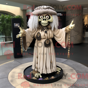 Mascottefiguur van een...