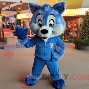 Mascot karakter van een...