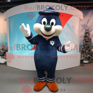Mascottekarakter van een...