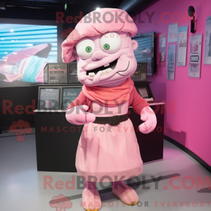 Mascot karakter van een...