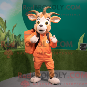 Mascottefiguur van een...