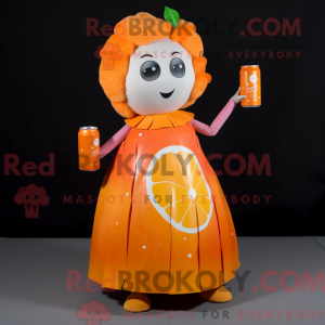 Mascot karakter van een...