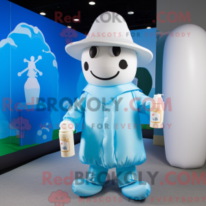 Mascot karakter van een...
