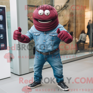 Mascottekarakter van een...