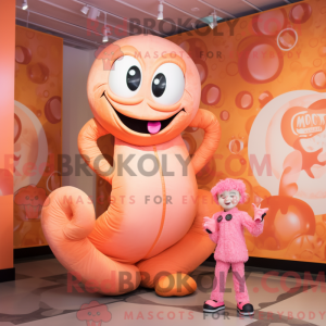 Mascottekarakter van een...