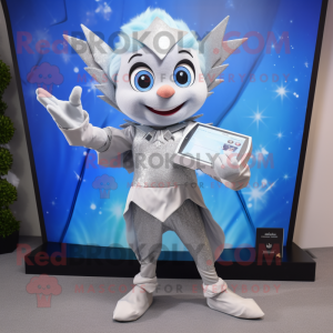 Silver Tooth Fairy mascotte...