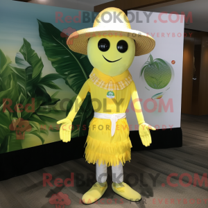 Mascottefiguur van een...