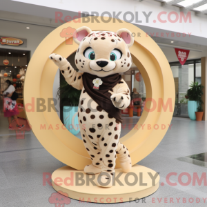 Mascottefiguur van een...