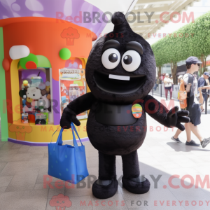 Mascot character of a Black...