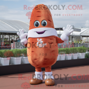 Personagem de máscara de um...