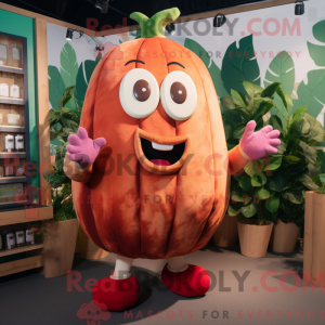 Mascottefiguur van een...