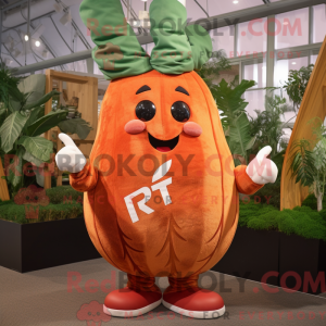 Mascot character of a Rust...