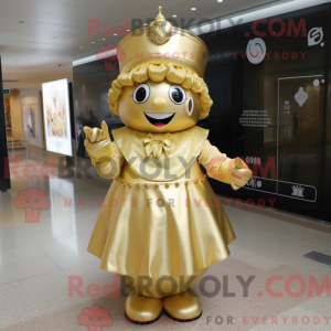 Mascottefiguur van een...