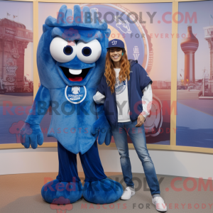 Personnage mascotte d un...