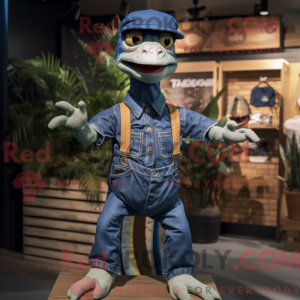 Maskot-karakter af en...