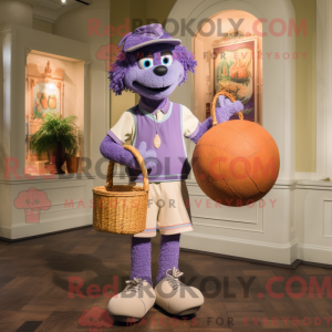 Maskot karakter af en...