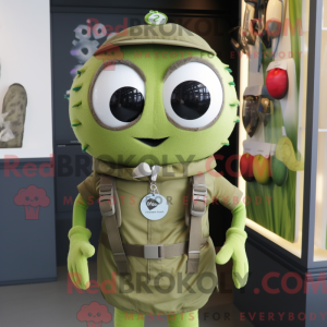 Personnage mascotte d Olive...