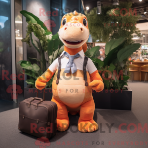 Mascot karakter van een...