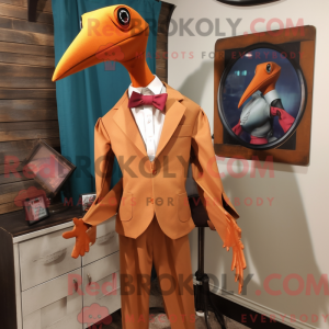 Maskot-karakter af en Rust...