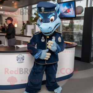 Navy Dragon mascotte...